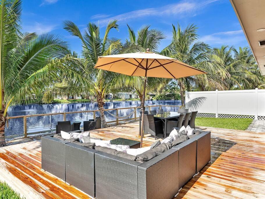 5-Star Lakefront Oasis In Hollywood-Hard Rock Casino Fort Lauderdale Eksteriør billede