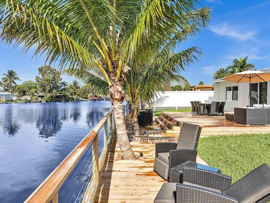 5-Star Lakefront Oasis In Hollywood-Hard Rock Casino Fort Lauderdale Eksteriør billede