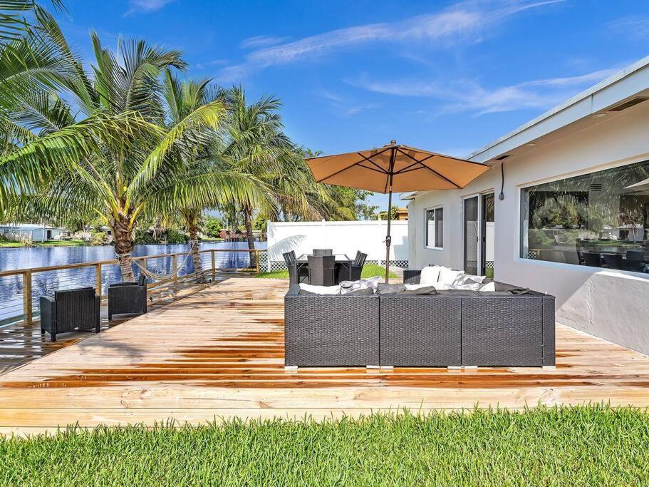 5-Star Lakefront Oasis In Hollywood-Hard Rock Casino Fort Lauderdale Eksteriør billede