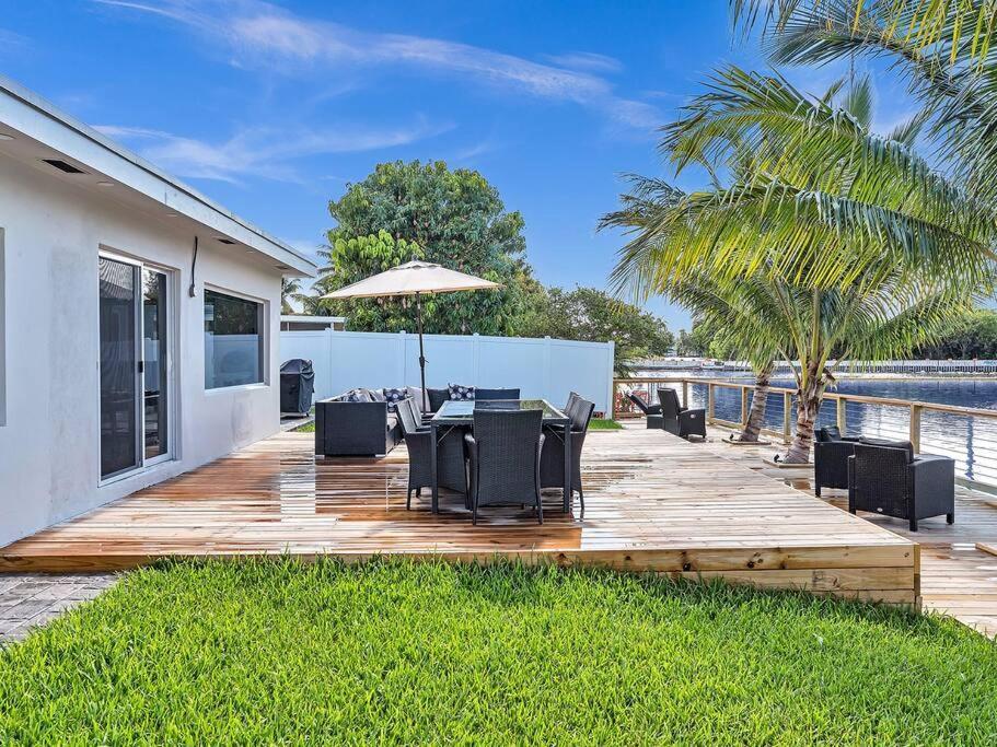 5-Star Lakefront Oasis In Hollywood-Hard Rock Casino Fort Lauderdale Eksteriør billede